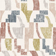 York Warm Multi Lenny Geometric Peel & Stick Wallpaper