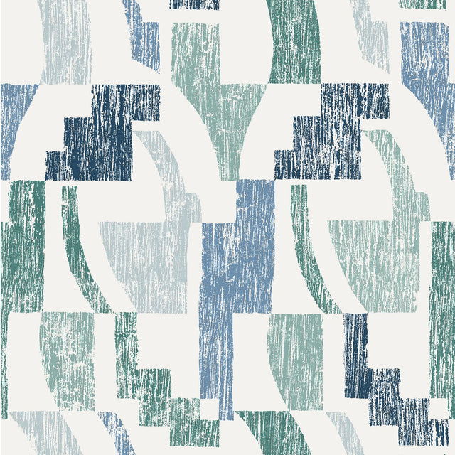 York Cool Multi Lenny Geometric Peel & Stick Wallpaper