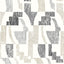 York Taupe Multi Lenny Geometric Peel & Stick Wallpaper