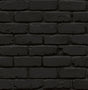 York Amsterdam Black Brick Peel & Stick Wallpaper
