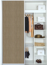 York Slat Wood Oak Peel & Stick Wallpaper