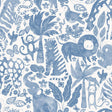 York Sweet Safari Blue Peel & Stick Wallpaper
