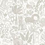 York Sweet Safari Taupe Peel & Stick Wallpaper