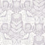 York Unicorn Stamp Purple Peel & Stick Wallpaper