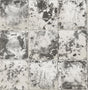 York Metal Sheet Charcoal Peel & Stick Wallpaper