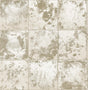 York Metal Sheet Silver Peel & Stick Wallpaper