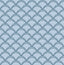 York Deco Wave Blue Peel & Stick Wallpaper