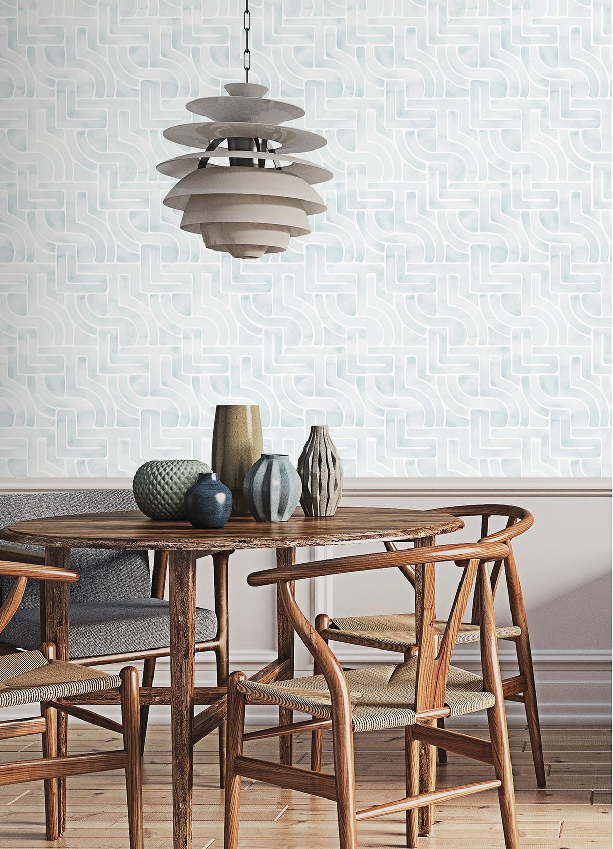 York Blythe Blue Peel & Stick Wallpaper