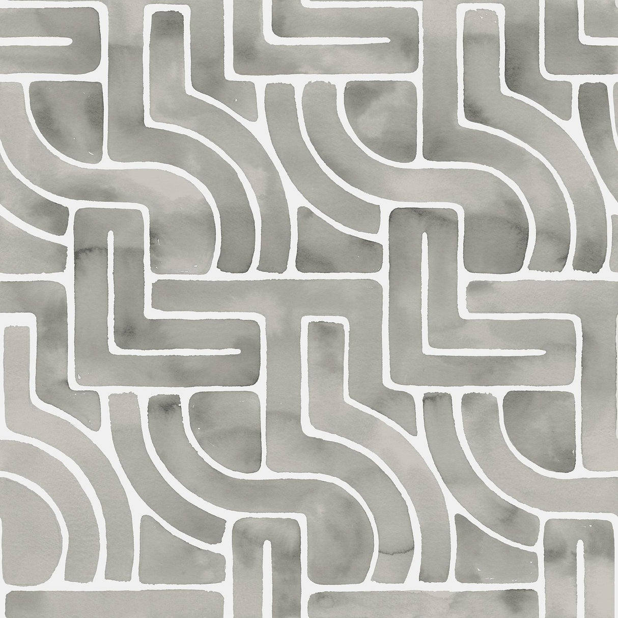 York Blythe Grey Peel & Stick Wallpaper