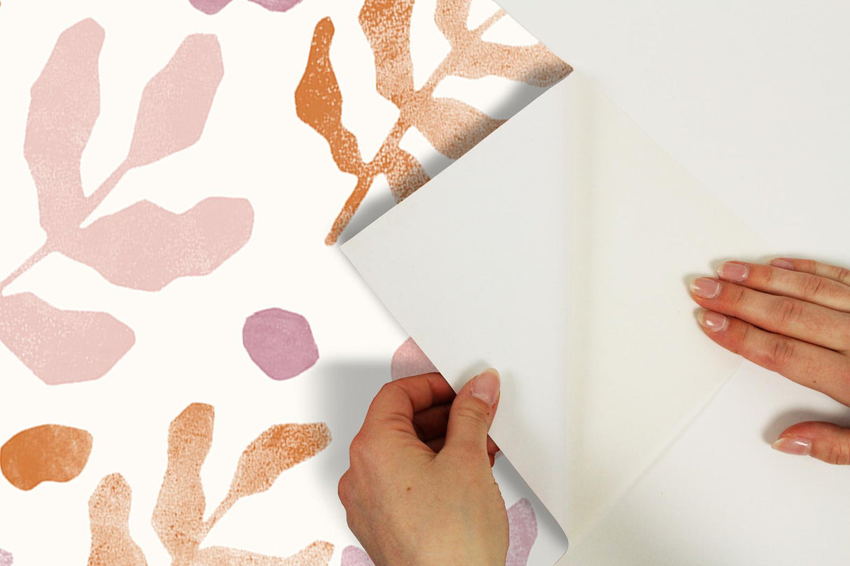 York Mira Berry Peel & Stick Wallpaper