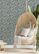 York Niko Grey Peel & Stick Wallpaper