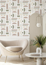 York Wiles Terracotta Peel & Stick Wallpaper
