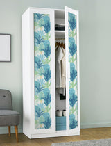 York Keilani Teal Peel & Stick Wallpaper