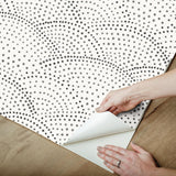 York Danton Charcoal Peel & Stick Wallpaper