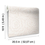 York Saraya Pink Peel & Stick Wallpaper