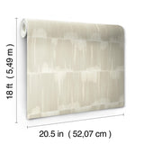 York Dallas Beige Peel & Stick Wallpaper
