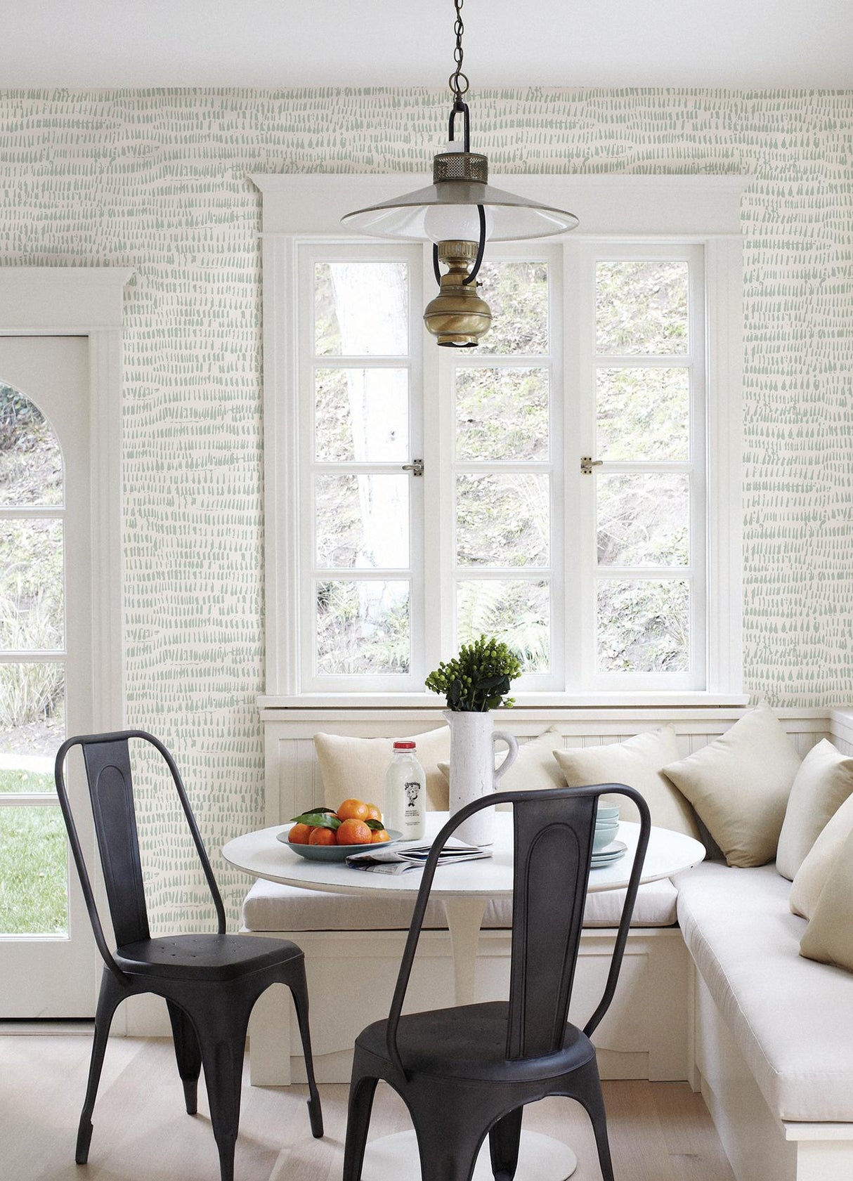 York Kylver Seafoam Peel & Stick Wallpaper