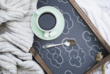 York Alto Navy Peel & Stick Wallpaper
