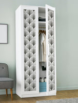 York Amari Grey Peel & Stick Wallpaper
