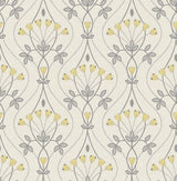 York Wilder Grey Peel & Stick Wallpaper