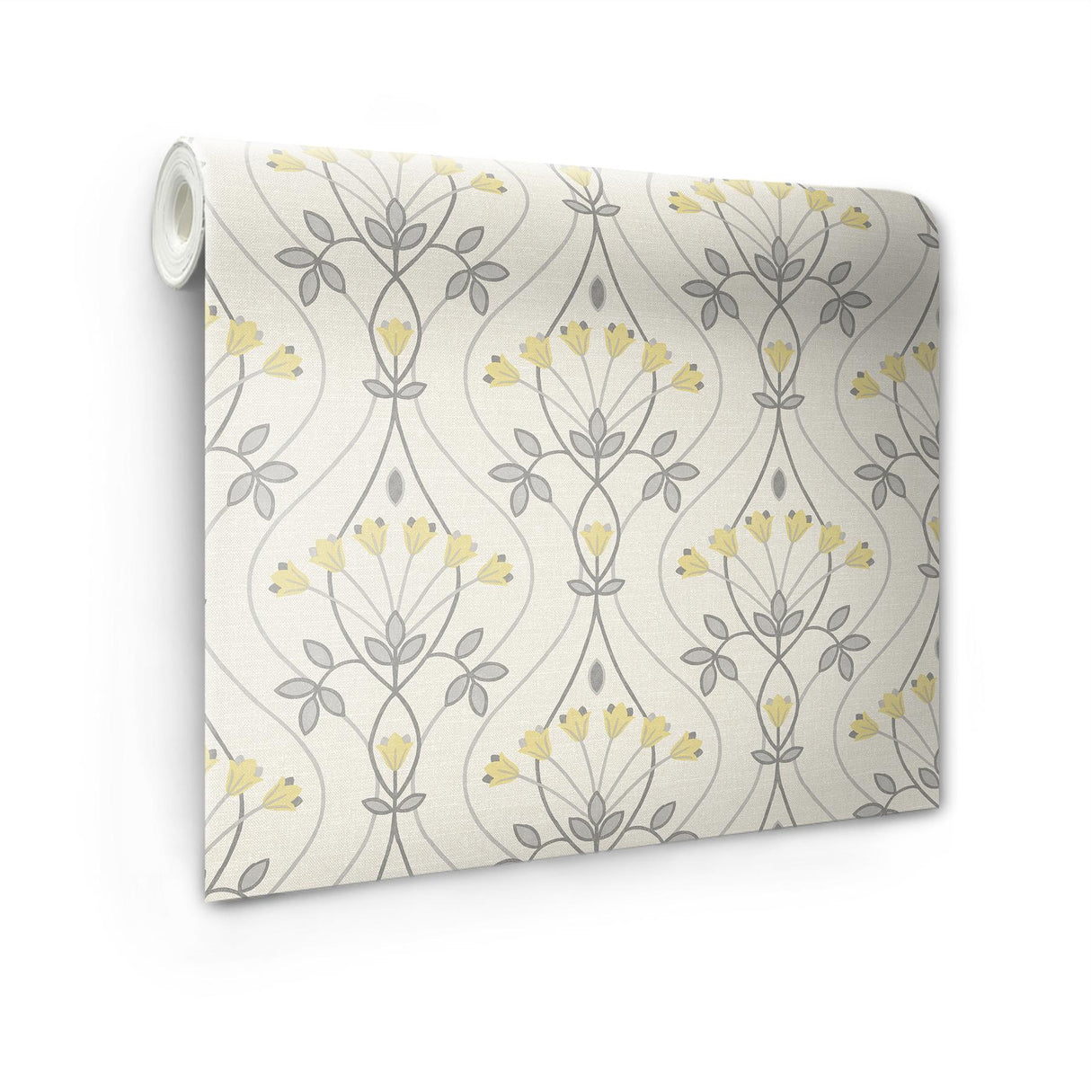 York Wilder Grey Peel & Stick Wallpaper