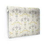 York Wilder Grey Peel & Stick Wallpaper