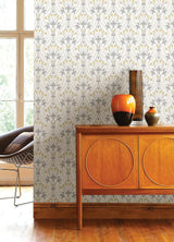 York Wilder Grey Peel & Stick Wallpaper