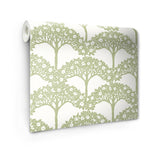 York Finley Green Peel & Stick Wallpaper