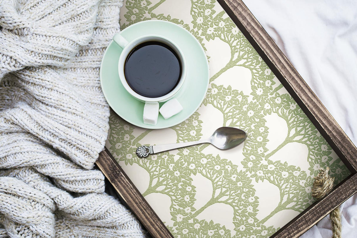 York Finley Green Peel & Stick Wallpaper
