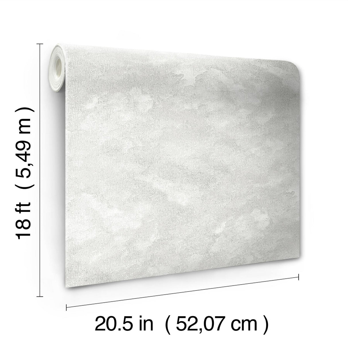 York Declan Light Grey Peel & Stick Wallpaper