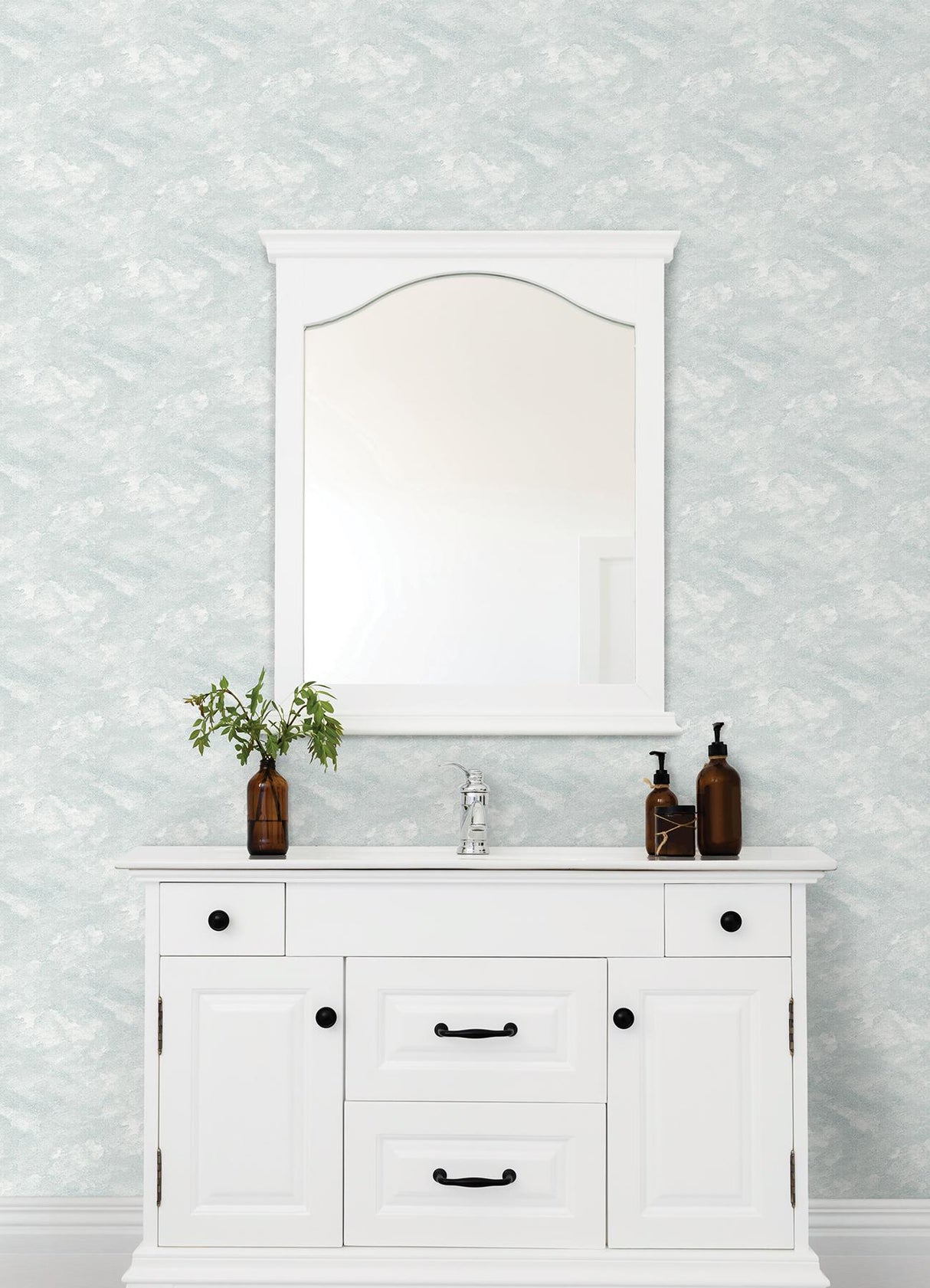 York Declan Blue Peel & Stick Wallpaper