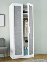 York Grassweave Blue Peel & Stick Wallpaper