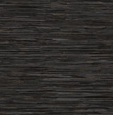 York Grassweave Black Peel & Stick Wallpaper