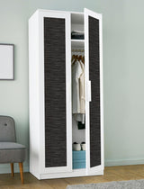 York Grassweave Black Peel & Stick Wallpaper