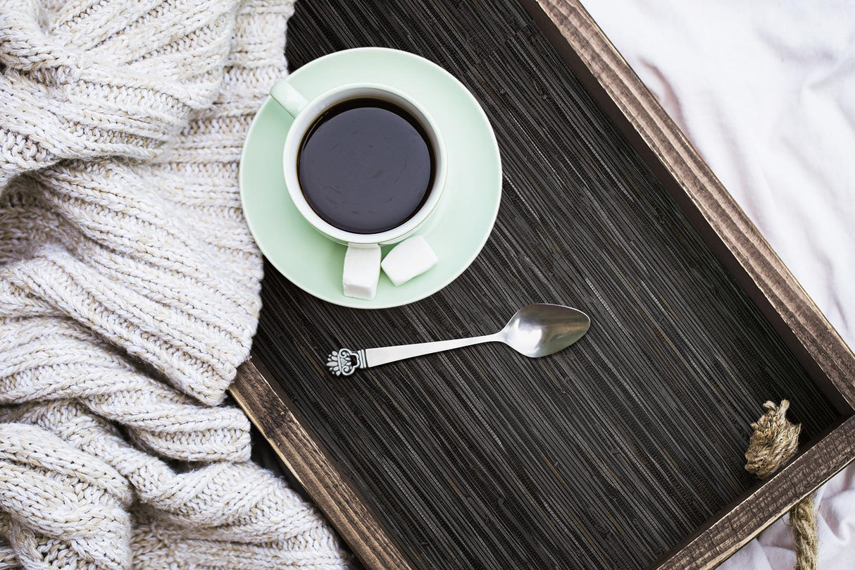 York Grassweave Black Peel & Stick Wallpaper