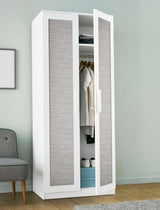 York Grassweave Grey Peel & Stick Wallpaper