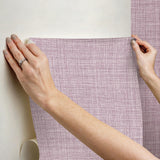 York Lansdowne Purple Peel & Stick Wallpaper