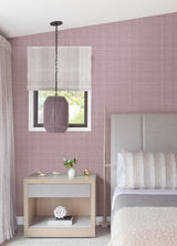 York Lansdowne Purple Peel & Stick Wallpaper