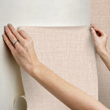 York Lansdowne Peach Peel & Stick Wallpaper