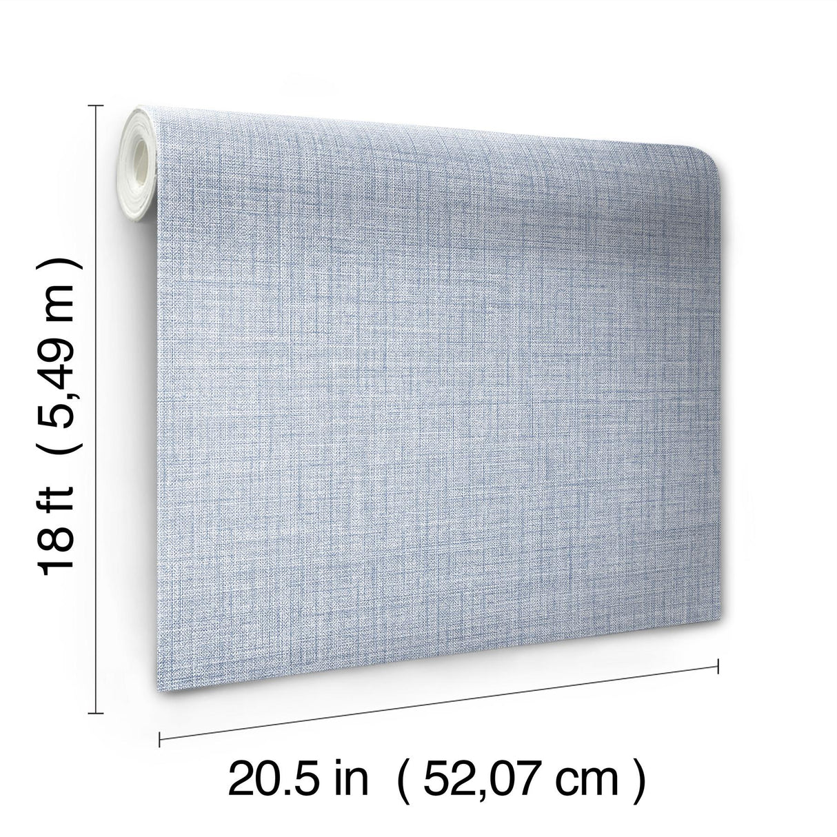 York Lansdowne Blue Peel & Stick Wallpaper