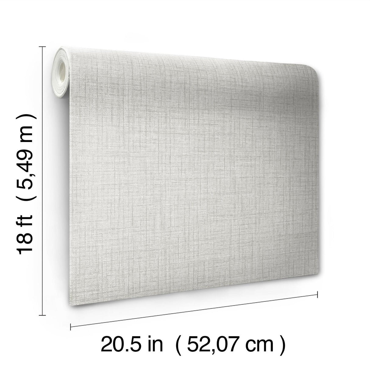 York Lansdowne Grey Peel & Stick Wallpaper