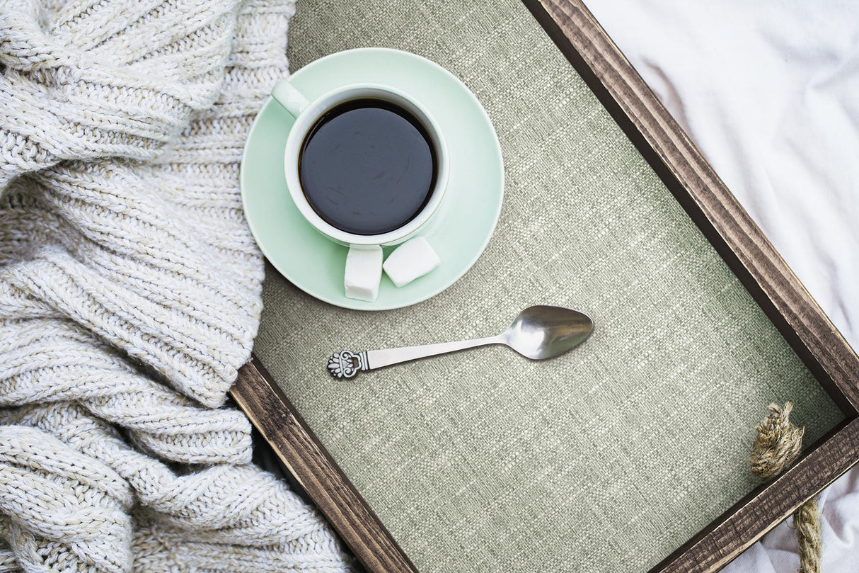 York Poplin Sage Peel & Stick Wallpaper