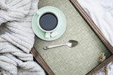 York Poplin Sage Peel & Stick Wallpaper