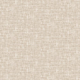 York Poplin Tan Peel & Stick Wallpaper