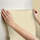 York Ashland Yellow Peel & Stick Wallpaper