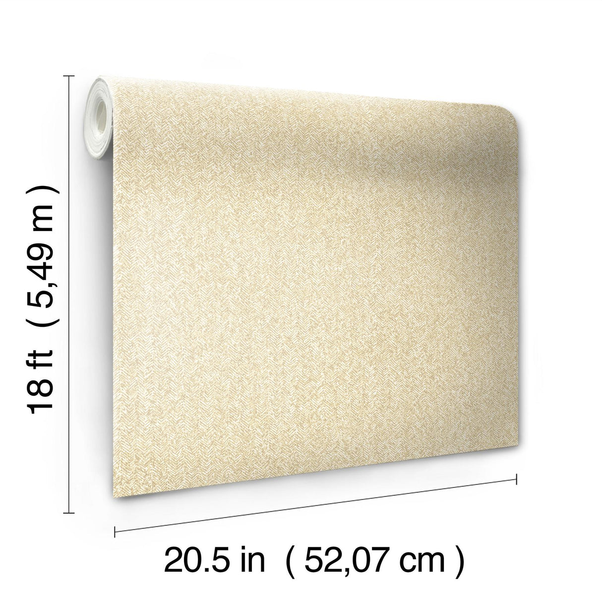 York Ashland Yellow Peel & Stick Wallpaper