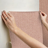 York Ashland Terracotta Peel & Stick Wallpaper