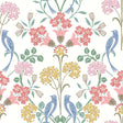 York Meadow Song Pink Peel & Stick Wallpaper