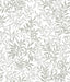 York Terrace Vines Sea Salt Grey Peel & Stick Wallpaper