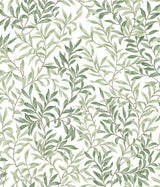 York Terrace Vines Herb Green Peel & Stick Wallpaper